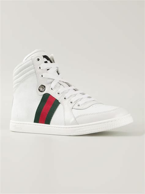 white gucci shoes ioffer|gucci high top sneakers sale.